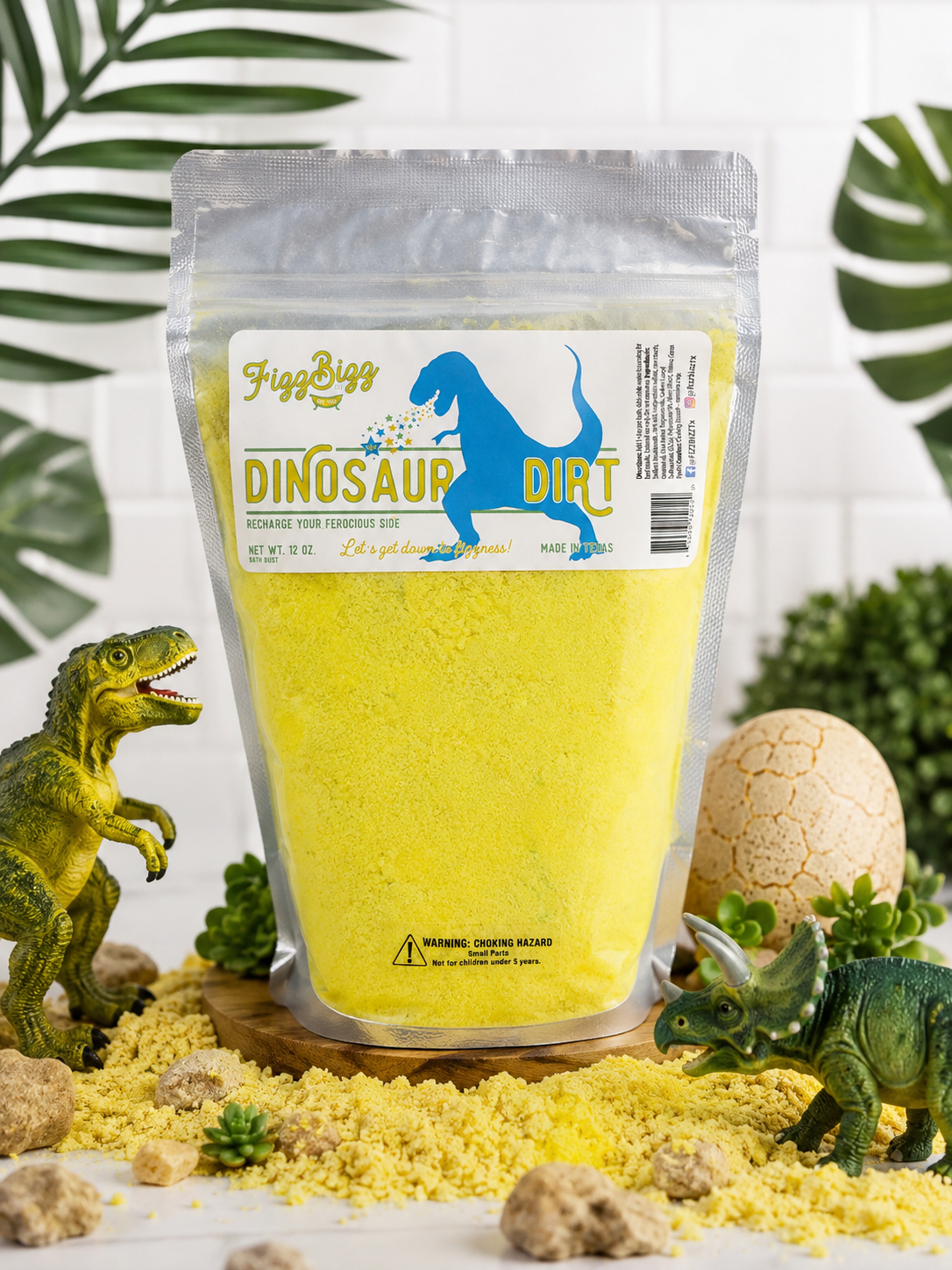 Dinosaur Dirt Bath Fizz — 12 oz.