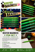 Reefer Madness Pen Set – 5 Pack