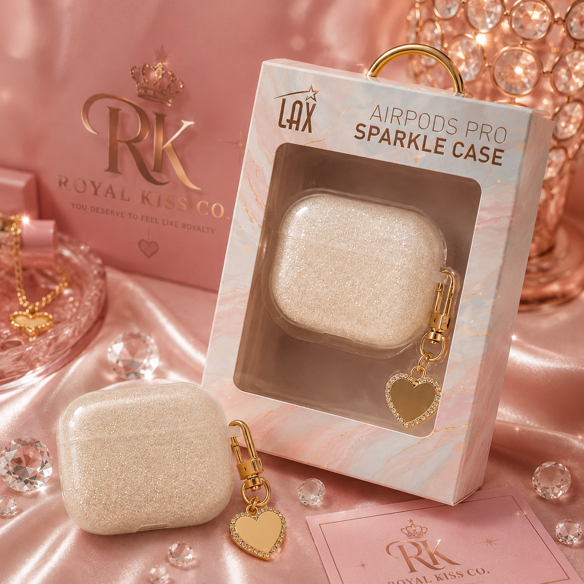 Royal Sparkle AirPods Pro Case