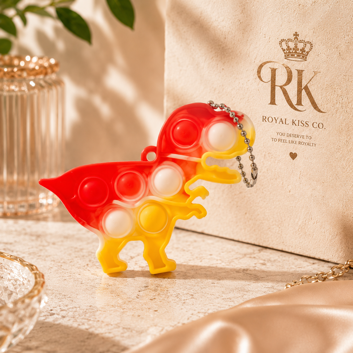 Royal Pop-It Keychain