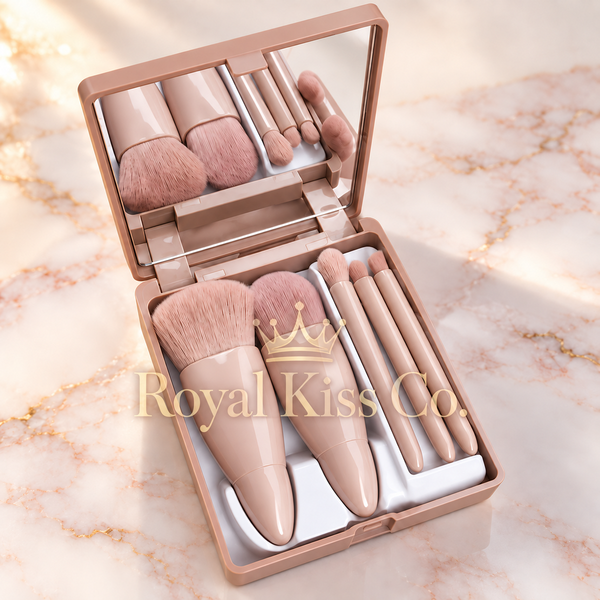 Crown & Go 5-Piece Makeup Brush Set