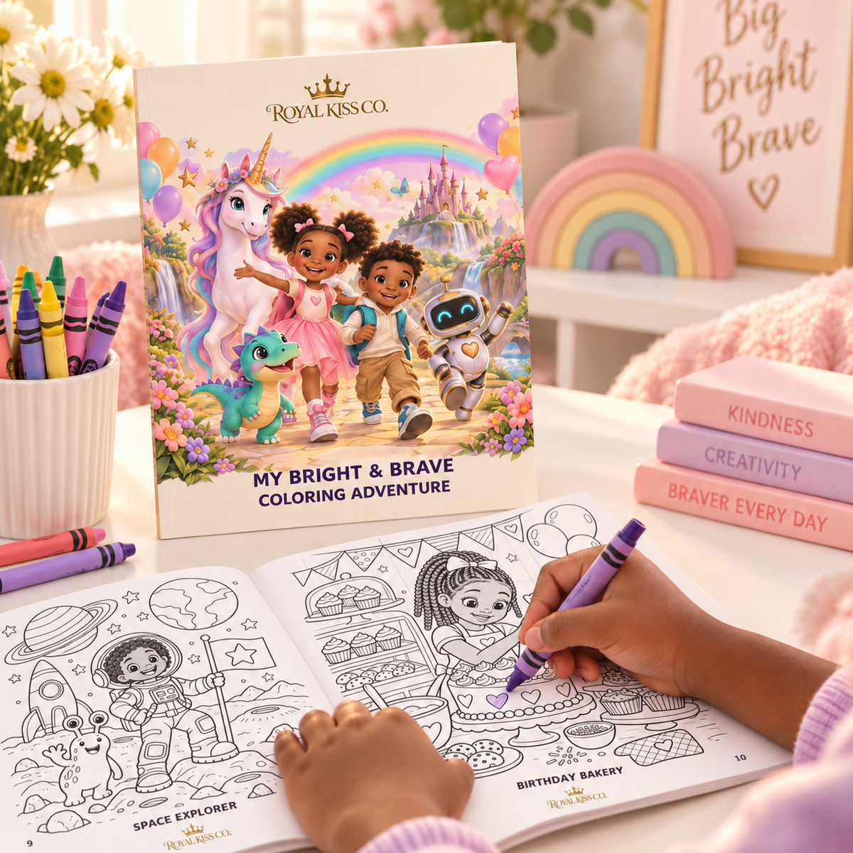 My Bright & Brave Coloring Adventure